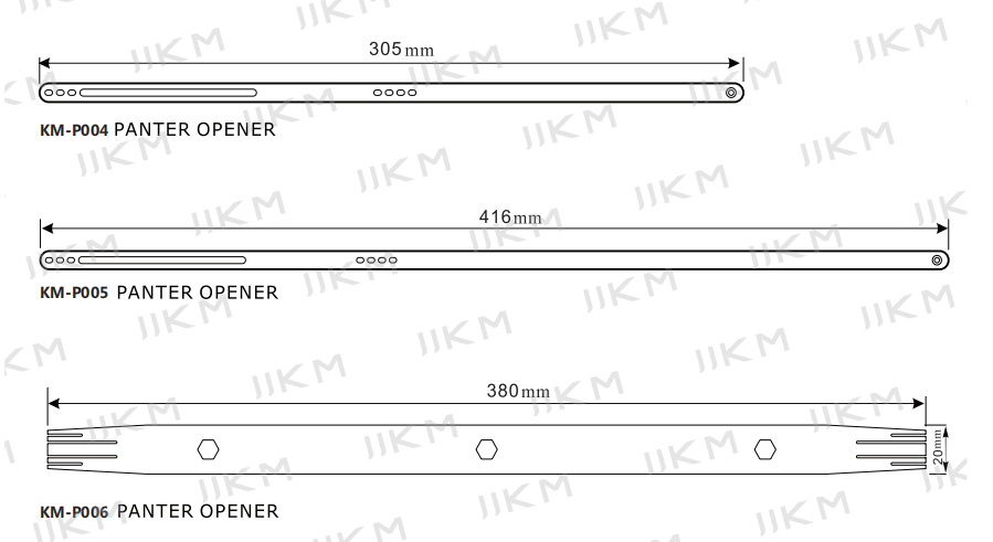 Rapier Tape Panter Opener   KM-P004-006
