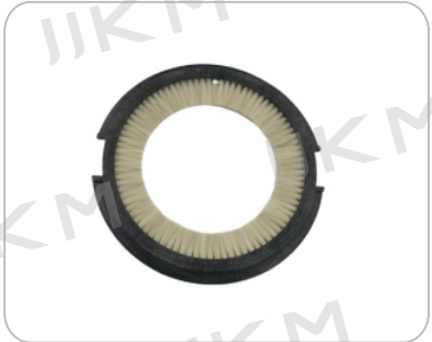 Jacquard Dobby Feeder IRO OD185 white soft ring KM-J135