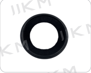 Jacquard Dobby Feeder OD180 nylon black soft ring  KM-J139
