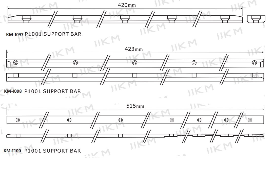 Rapier Tape P1001 Support Bar   KM-I097
