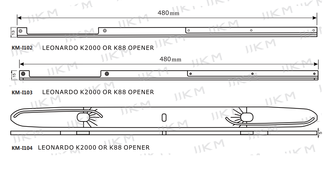 Rapier Tape Leonardo K2000 or K88 Opener    KM-I102