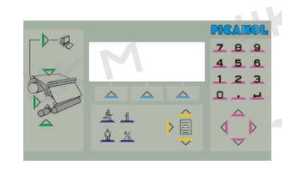 Picanol Key Pad Picanol keypad F KM-P144
